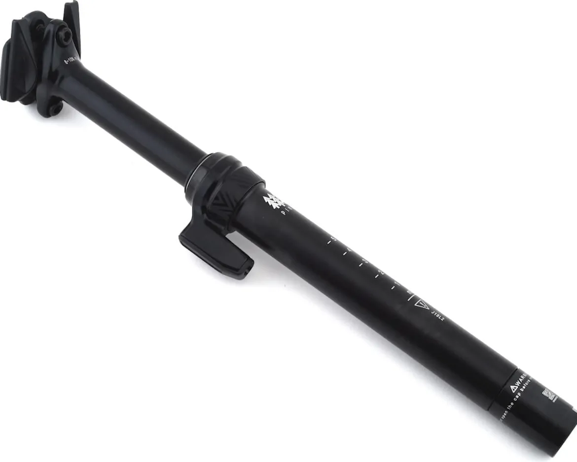 PNW Components Pine Dropper Seatpost (Black) (27.2mm) (348mm) (90mm) (External Routing) (Remote Not Included)