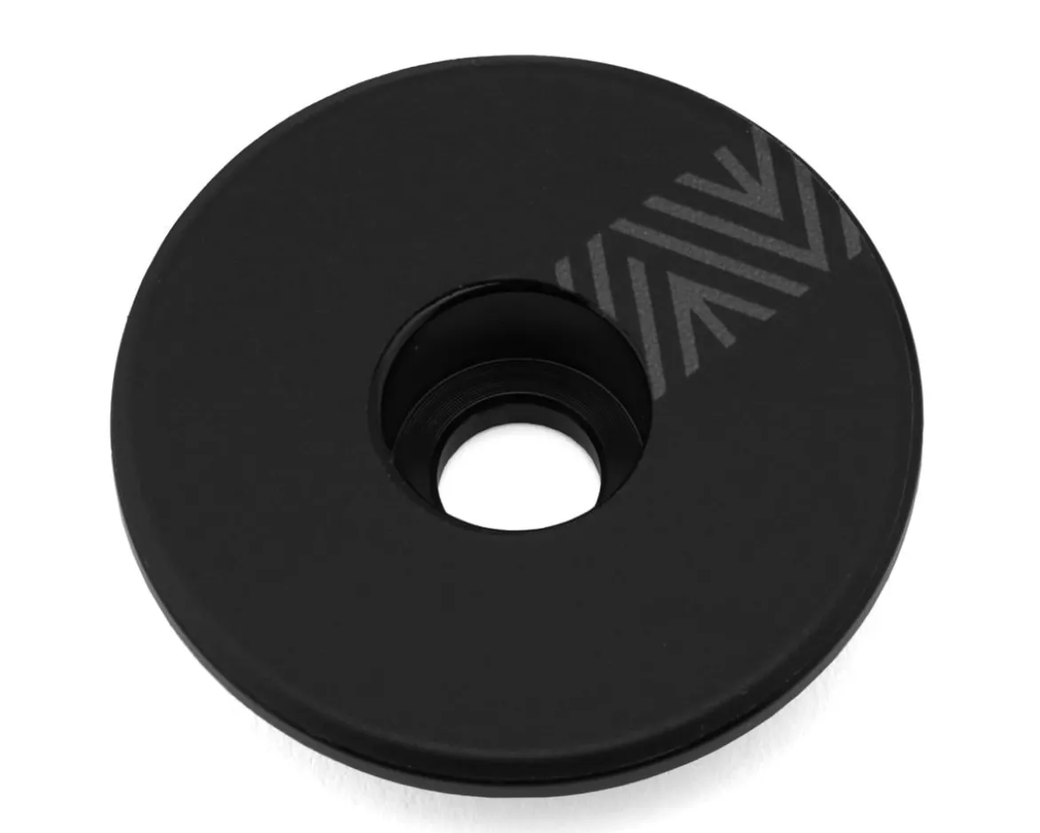 PNW Components X Ground Keeper Custom Headset Top Cap (Blackout Black)