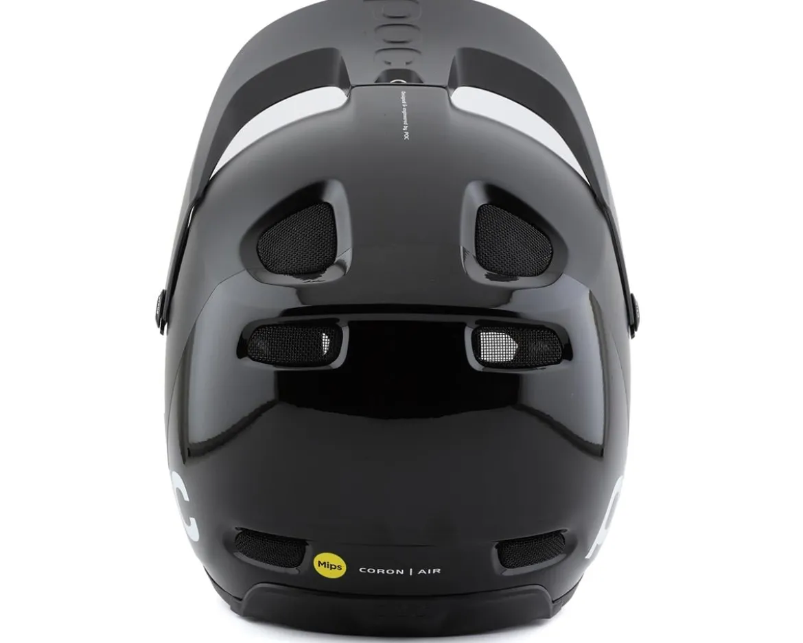 POC Coron Air MIPS Full Face Helmet (Black) (L)