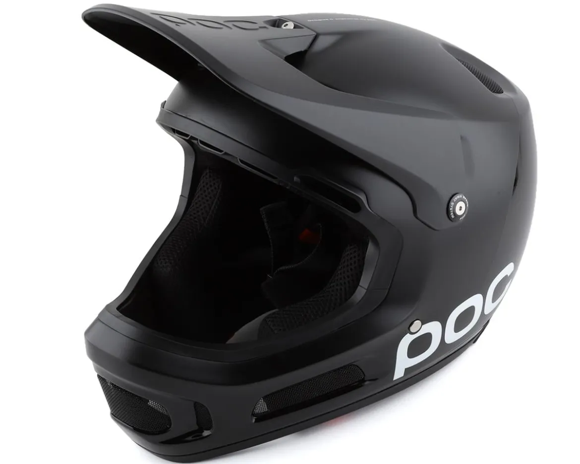 POC Coron Air MIPS Full Face Helmet (Black) (L)