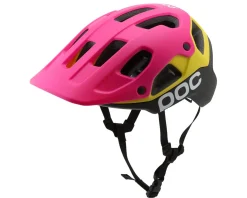 POC Cularis Pure MIPS Helmet (Matte Rhos Red/Citrine Yellow) (S)