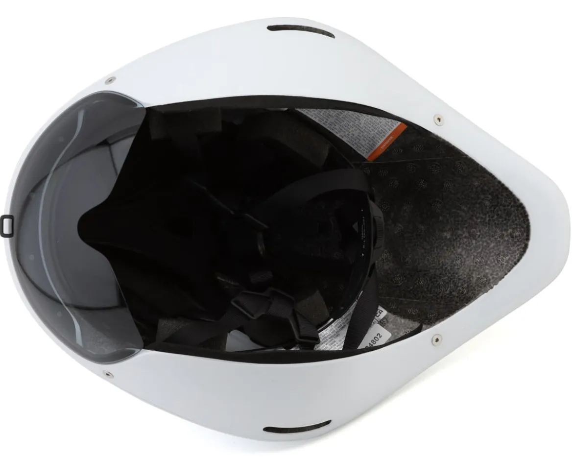 POC Tempor Aero/TT Helmet (Hydrogen White) (M/L)
