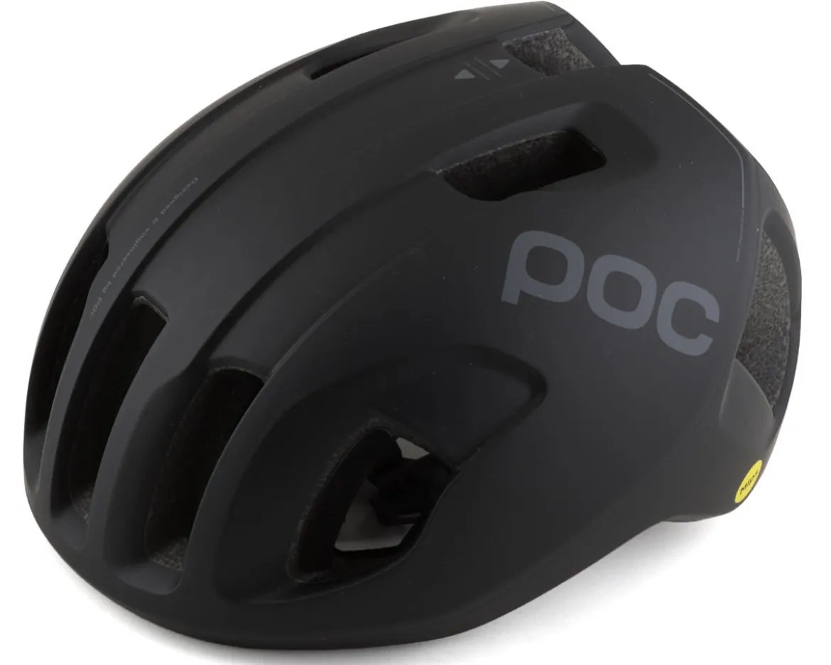 POC Ventral MIPS Helmet (Uranium Black Matte) (M)