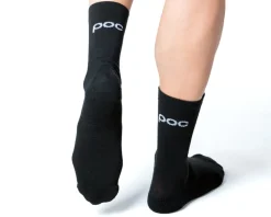 POC Cadence Thermal Long Road Socks (Uranium Black) (S)