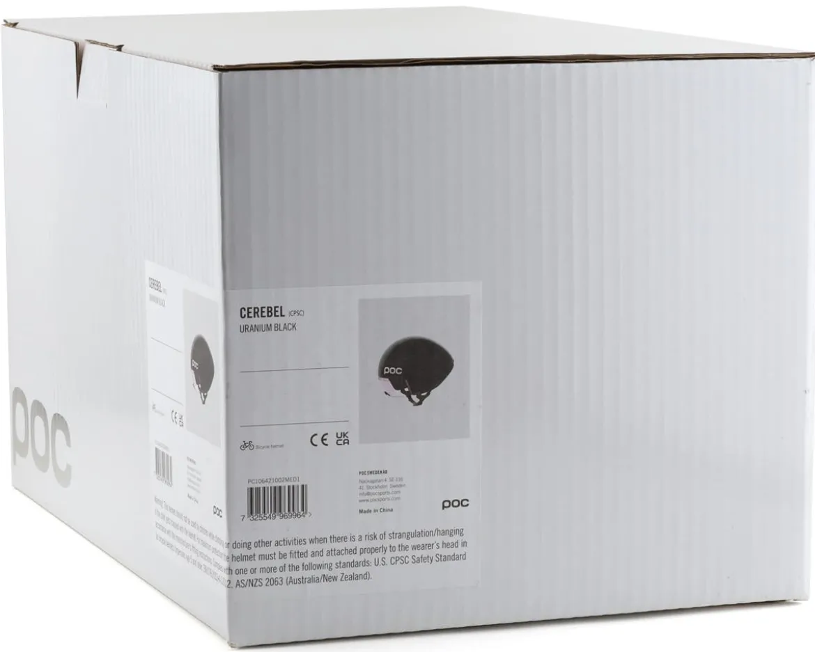 POC Cerebel Helmet (Uranium Black) (M)