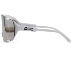 POC Devour Mid Sunglasses (Hydrogen White) (Sunny Silver/Clear) (Clarity Road)