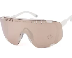 POC Devour Sunglasses (Transparant Crystal) (Partly Sunny Silver) (Clarity Trail)