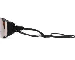 POC Devour Ultra Sunglasses (Uranium Black) (Partly Sunny Silver/Clear) (Clarity Trail)