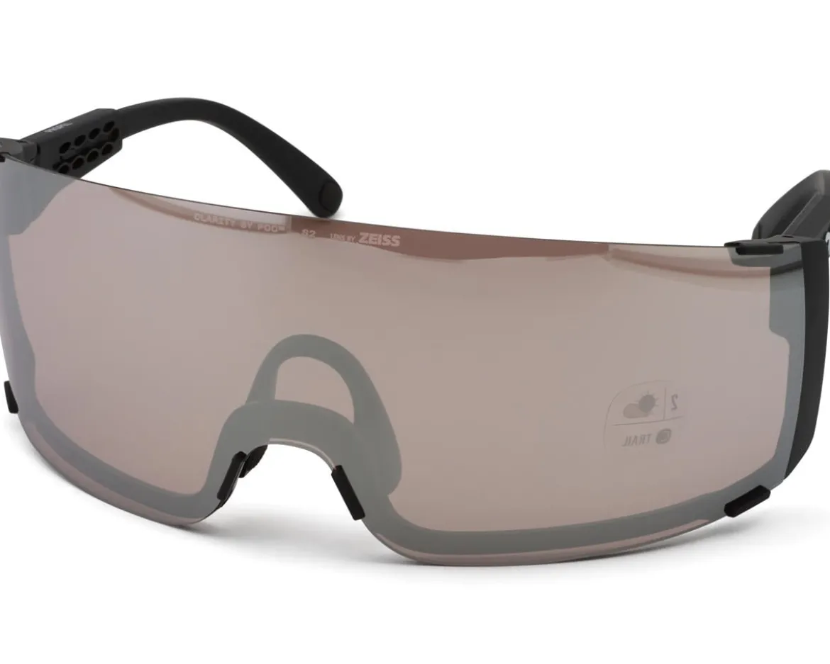 POC Propel Sunglasses (Uranium Black) (Clarity Trail/Partly Sunny Silver)