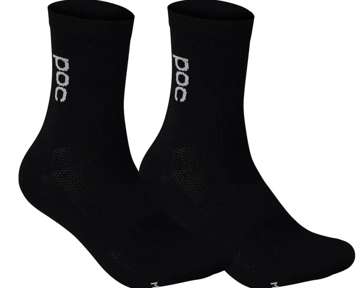 POC Soleus Lite Long Sock (Uranium Black) (S)