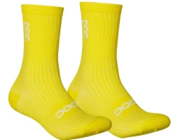 POC Y's Essential Youth Road Socks (Aventurine Yellow) (Youth M)