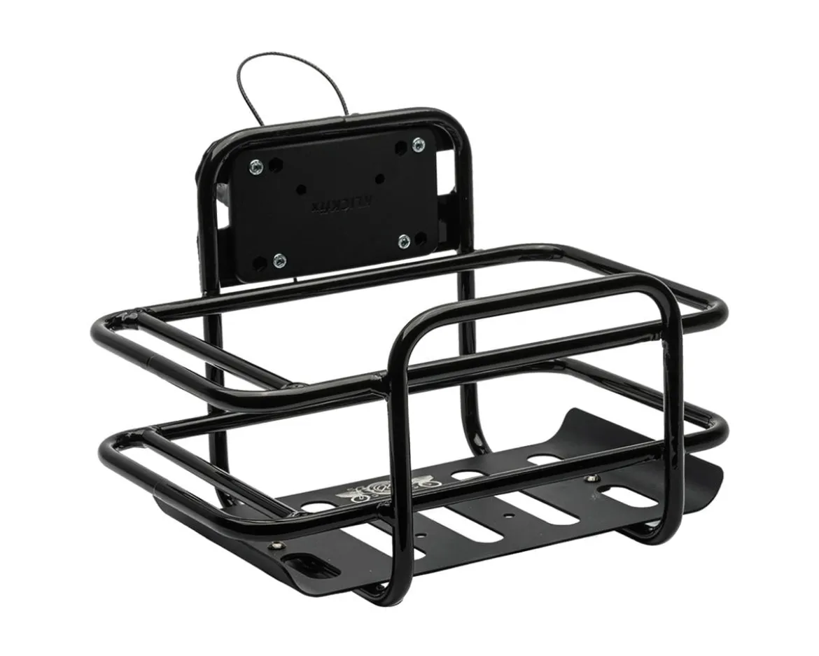 Portland Design Works Bodega Front Basket (Black)