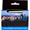 Portland Design Works CO2 Refill Cartridges (Silver) (3 Pack) (16g)