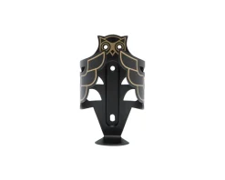 Portland Design Works Owl Water Bottle Cage (Black/Gold)