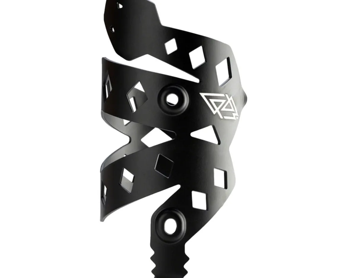 Portland Design Works Rattlesnek Kej Bottle Cage (Black) (Left Access)