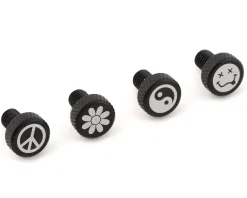 Portland Design Works Zit Bitz Decorative Frame Bolts (Black) (90's) (4-Pack)