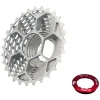 Prestacycle Uniblock Pro Cassette (Silver) (12-Speed) (Shimano HG) (11-30T)