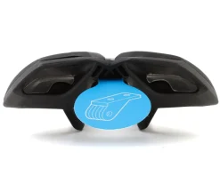 PRO Stealth Performance Saddle (Black) (Stainless Steel Rails) (142mm)