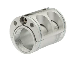 Problem Solvers Bushnell Eccentric Lightweight Bottom Bracket (Silver) (68mm x 54mm)