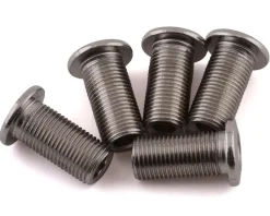 Problem Solvers 16mm Inner Chainring Bolts (Silver) (Stainless Steel)