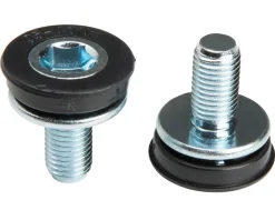 Problem Solvers Hex Crank Arm Fixing Bolt/Cap (8mm) (2)