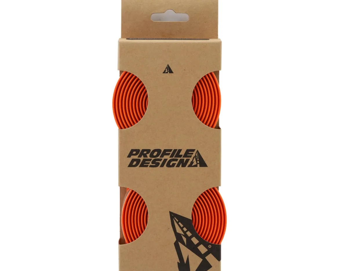 Profile Design Cork Handlebar Tape (Orange)