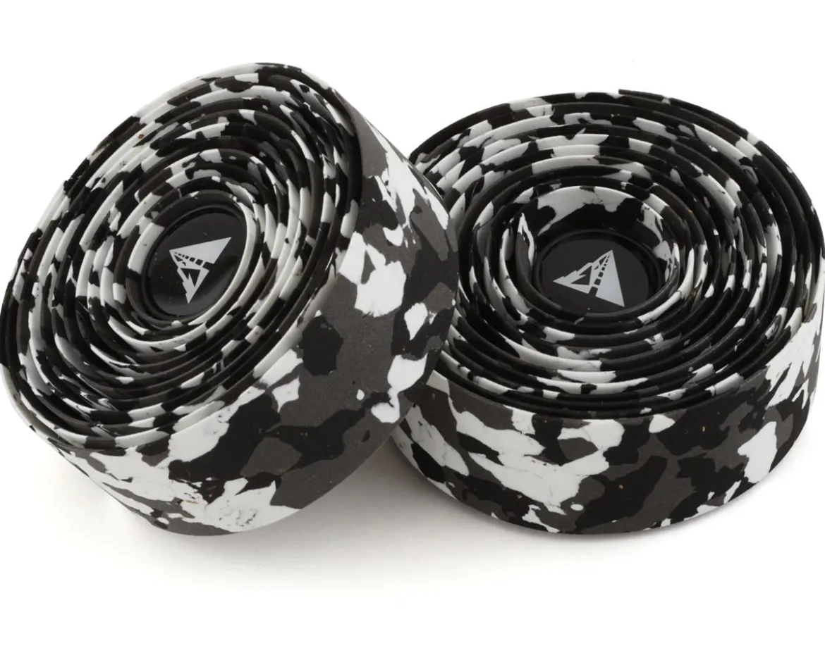 Profile Design Cork Wrap Handlebar Tape (Black/Grey/White Splash)