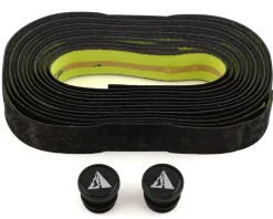 Profile Design Perforated Handlebar Tape (Black/Yellow)