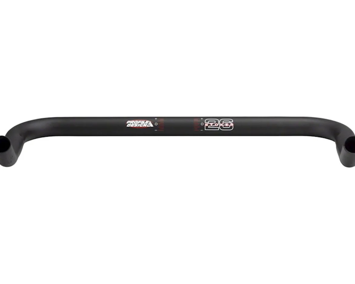 Profile Design Stoker 26 Aluminum Base Bar (Black) (26.0mm) (47cm)