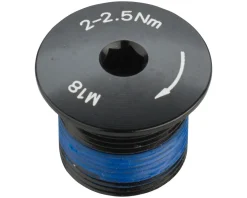 Promax Crank Spindle Fixing Bolt for 2-Piece Cranks (Black)