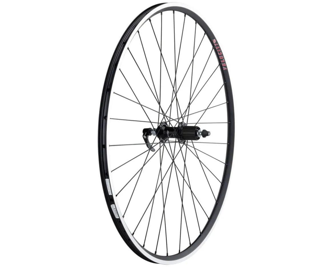 Quality Wheels 105/A23 Rear Wheel (700c) (QR x 130mm) (Rim Brake) (HG 11/12) (Clincher)