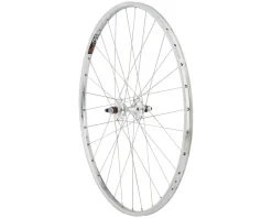 Quality Wheels CR-18 Track Rear Wheel (27") (10 x 1 x 120mm) (Rim Brake) (Fixed/Freewheel) (Polished/Silver) (Clincher)
