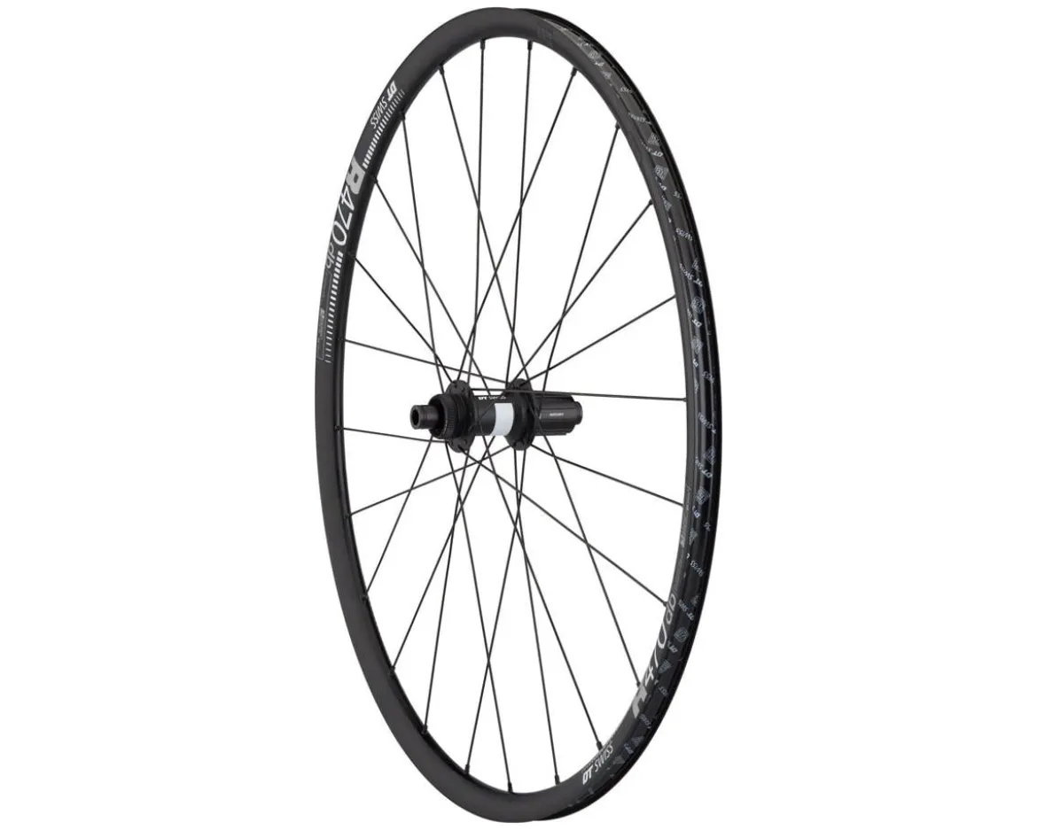 Quality Wheels DT 350/DT R470db Rear Wheel (700c) (12 x 142mm) (Centerlock) (HG 11/12)