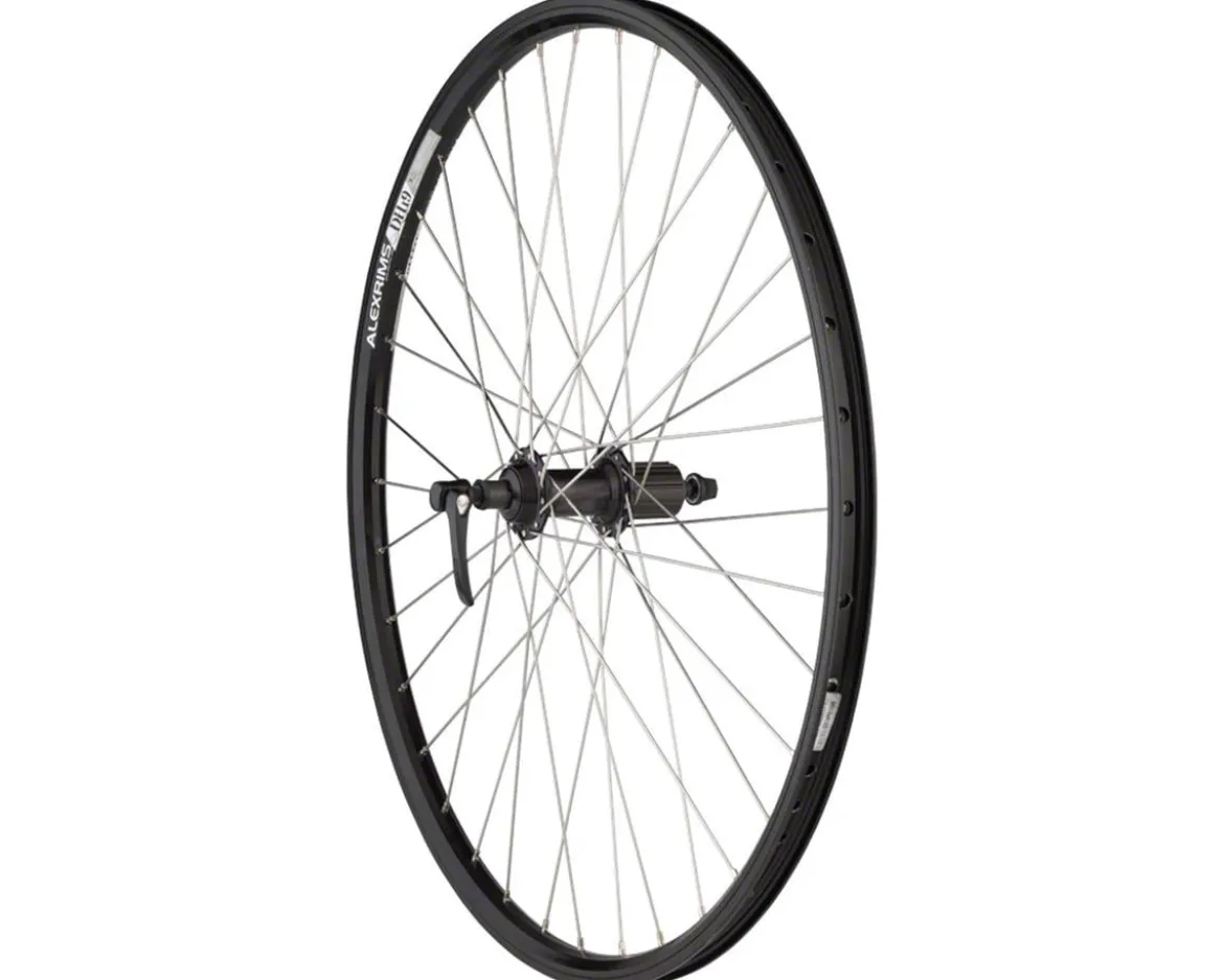 Quality Wheels Shimano/DH19 Mountain Rear Wheel (Black) (Shimano HG) (QR x 135mm) (26")