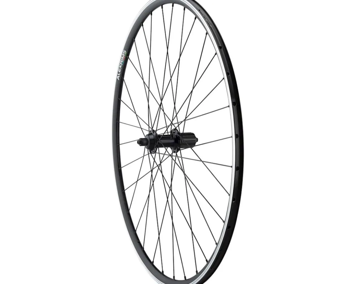 Quality Wheels Tiagra/DA22 Rear Wheel (700c) (QR x 130mm) (Rim Brake) (HG 11/12) (Clincher)