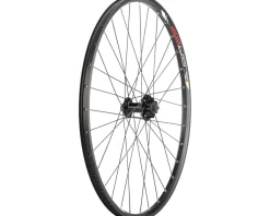 Quality Wheels Value Double Wall Series Disc Front Wheel (Black) (QR x 100mm) (26") (6-Bolt) (Tubeless)