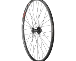 Quality Wheels Value Double Wall Series Disc Front Wheel (Black) (QR x 100mm) (26") (6-Bolt) (Tubeless)