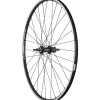 Quality Wheels Value Double Wall Series Rear Wheel (700c) (10 x 1 x 135mm) (Rim Brake) (HG 10) (Clincher)