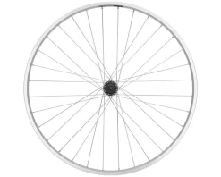 Quality Wheels Value Double Wall Series Rear Wheel (700c) (QR x 135mm) (Rim Brake) (HG 10) (Silver) (Clincher)
