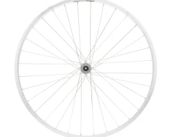 Quality Wheels Value Double Wall Series Front Wheel (700c) (QR x 100mm) (Rim Brake) (Silver) (Clincher)