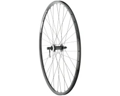 Quality Wheels Value Double Wall Series Disc/Rim Front Wheel (Black) (QR x 100mm) (700c) (Centerlock)