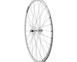 Quality Wheels Value Double Wall Series Track Front Wheel (Silver) (9 x 100mm) (700c) (Cartridge)