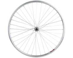 Quality Wheels Value HD Series Front Wheel (700c) (QR x 100mm) (Rim Brake) (Silver) (Clincher)