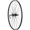 Quality Wheels Value Rim Brake Rear Wheel (Black) (Shimano HG) (QR x 135mm) (26")