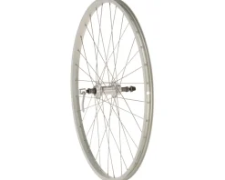 Quality Wheels Value Single Wall Series Rear Wheel (Silver) (Freewheel) (QR x 135mm) (26")