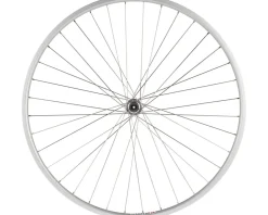 Quality Wheels Value Single Wall Series Front Wheel (27") (QR x 100mm) (Rim Brake) (Silver) (Clincher)