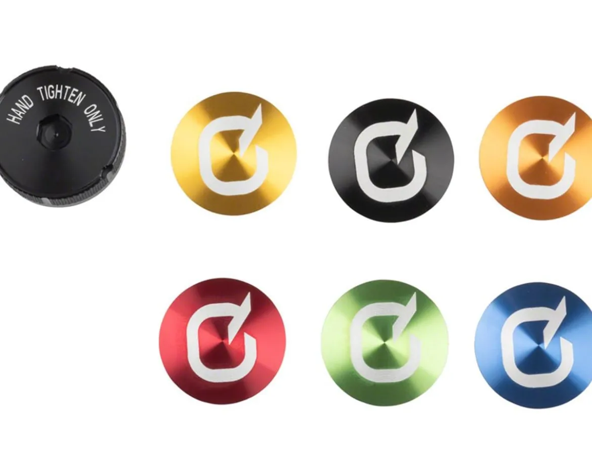 Quarq Battery Colored Decals (Black, Grey, Red, Blue, Orange, Green, Yellow)