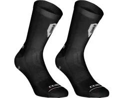 Q36.5 Ultra Signature 17 Socks (Black) (36-39)