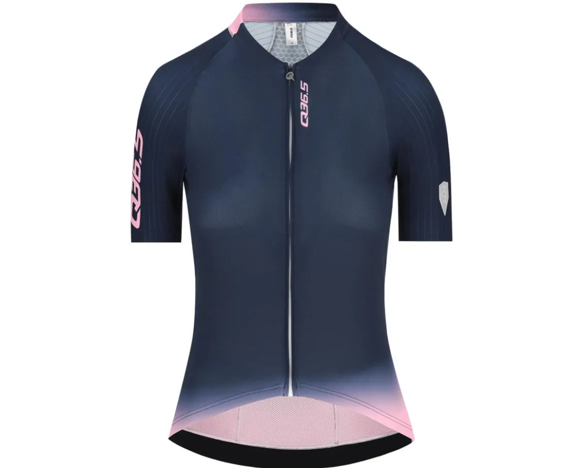 Q36.5 Women's Gregarius Pro Collar Fade Jersey (Nautica Blue) (XS)