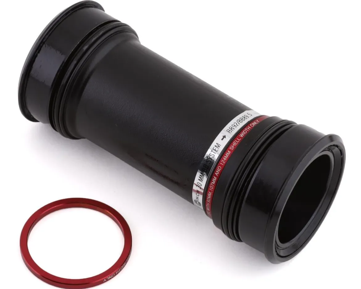 Race Face BB92 Double Row CINCH Bottom Bracket (Black) (BB89.5/92) (30mm Spindle)